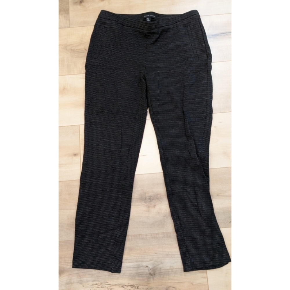 Adrienne Vittadini Dotted Ponte Pants